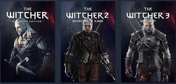 the witcher series